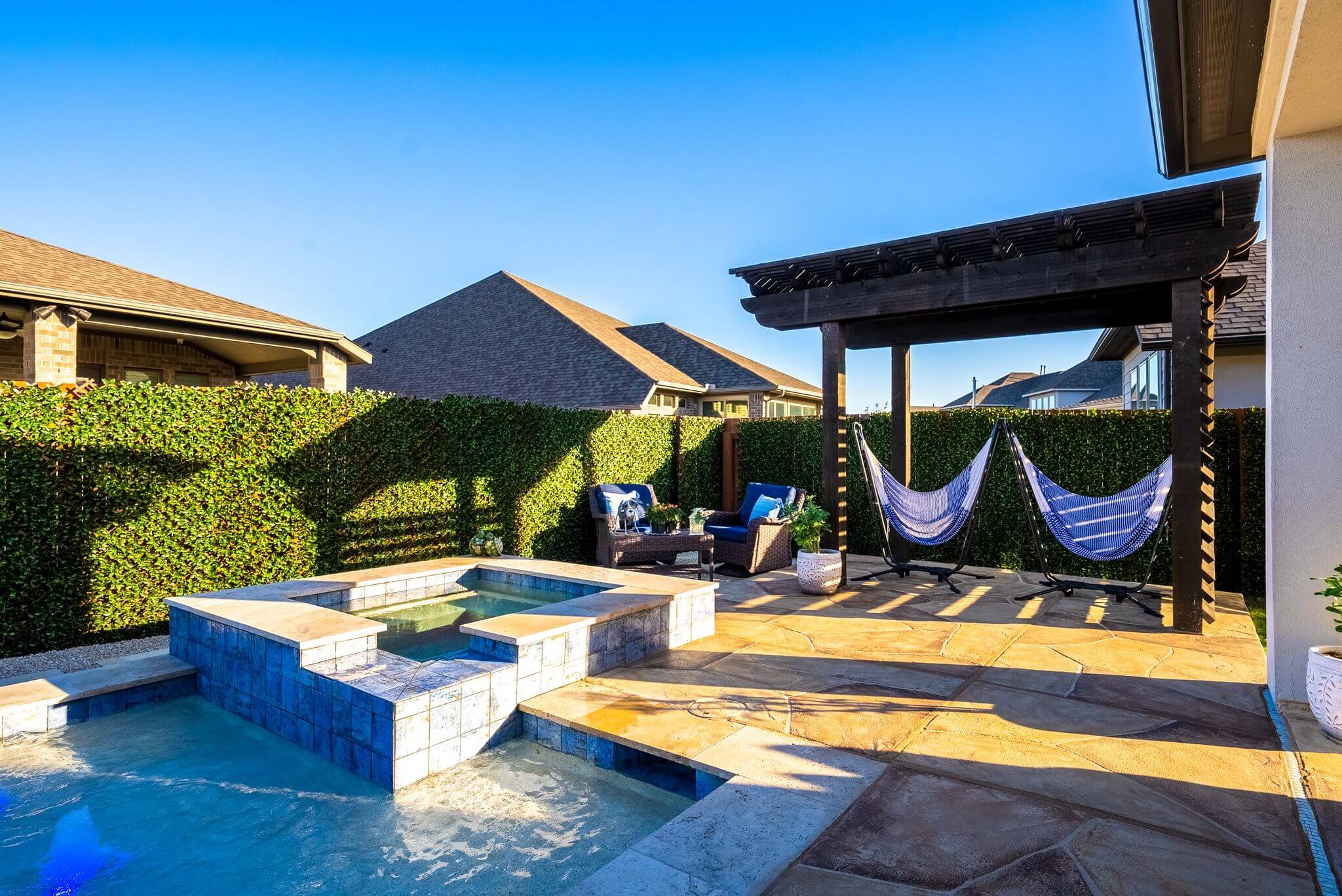 Image showcasing Inspiring Outdoor Patio and Pool Decks Image Gallery | Find Design ...